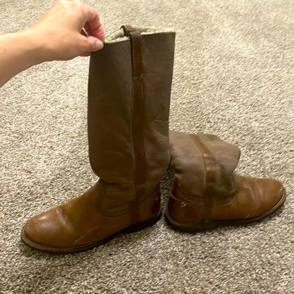 Frye Winter Boots with fuzzy inside